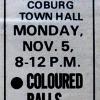 Coburg Town Hall promotional material