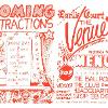 The Venue menu, 1983 - Source: Paul Elliott