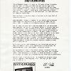 1981, The Metronomes Release sheet -  Source: Al Webb