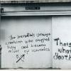 Strange Creatures Graffiti, Collingwood, 1980 - Source: Kate Buck