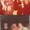 Punks at The Ballroom, 1979, with punk hair, clothing and badges - Source: Debbie Nettleingham