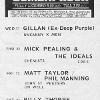 Bombay Rock flier, c.1982 - Source: Joe Gaultieri