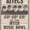 Myer Music Bowl advertisement