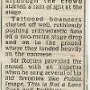 Anarchy in the Palais, newspaper clipping, PIL gig, 1984 - Source: Required