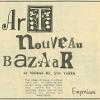 Art Noveau Bizarre ad, 1966