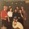 Use No Hooks: Arne, Mick, Wendy Joy, Phil, Denise, Matt, Marisa, Andre and Stuart in front, 1983 - Source: Denise Rosenberg