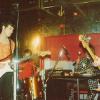 The Saxaphone Caper - John Desailly, Jim Buck, Terry Shannon, Kim Wood and Eric Prentice, 1980 - Photo by Paul, Source: Kate Buck