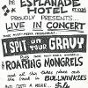 Espy gig flier,1984 - Source: Fred Negro