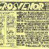 The Grosvenor Hotel flier, 1986 - Artwork by Fred Negro - Source: Fred Negro