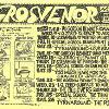 Grosvenor Hotel flier, 1986 - Artwork by Fred Negro - Source: Fred Negro